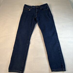 Michael Kors Jeans Womens Size 6 Skinny Medium Rise Skinny Leg Dark Denim